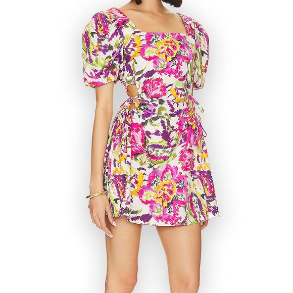 MISA LOS ANGELES Alec Dress Flora Splash Size XS - Picture 2 of 9